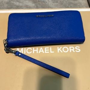 Royal Blue Wallet/wristlet from Michael KORS